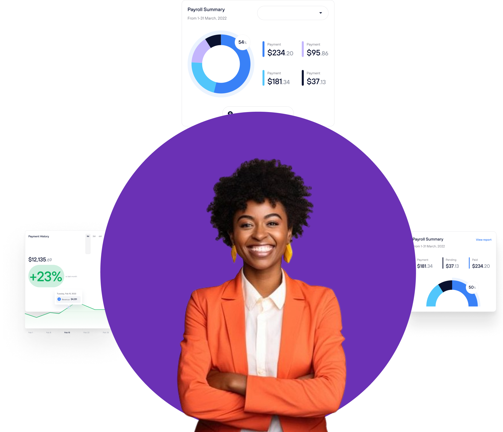 HR Outsourcing services illustration